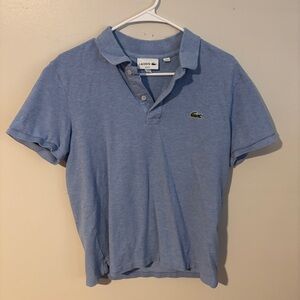 Lacoste Men's Light Blue Polo Shirt